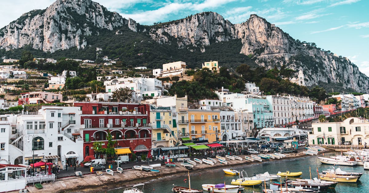 Vacation photographer in Capri